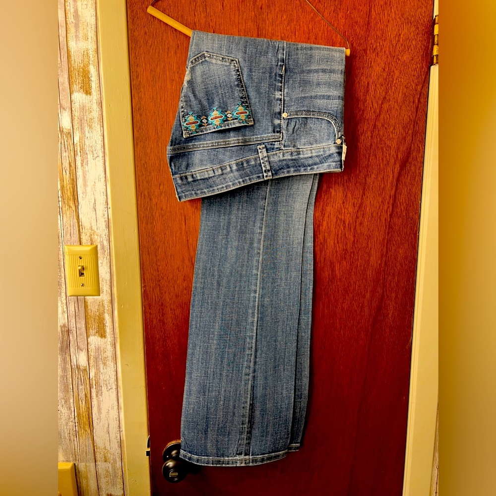 Stetson Aztec boot cut size 8 XLong